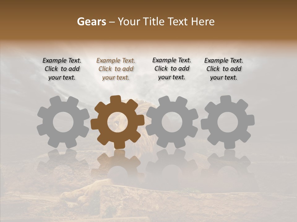 Outdoors Outside Background PowerPoint Template