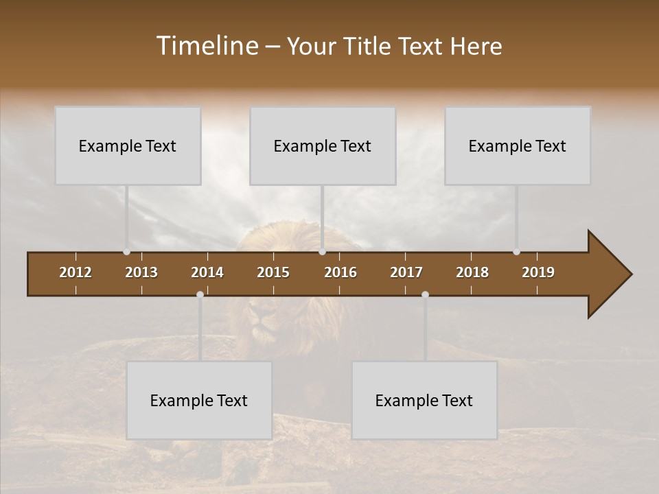 Outdoors Outside Background PowerPoint Template