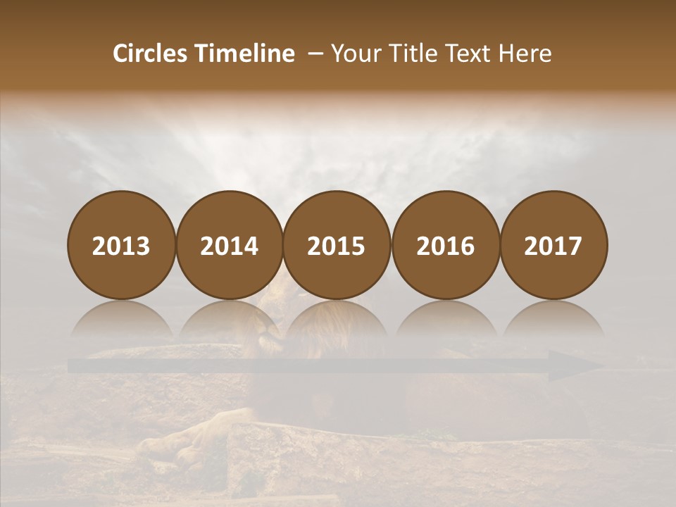 Outdoors Outside Background PowerPoint Template