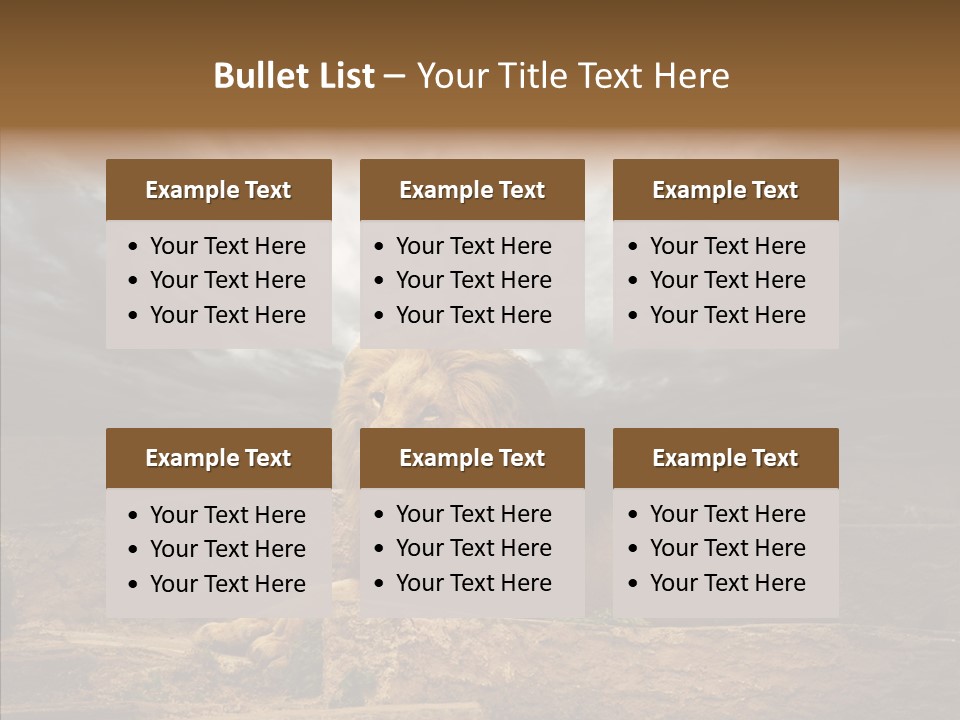 Outdoors Outside Background PowerPoint Template