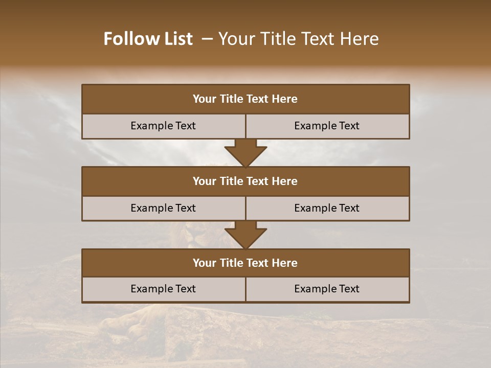 Outdoors Outside Background PowerPoint Template