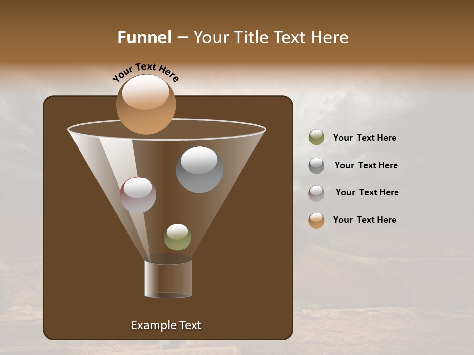 Outdoors Outside Background PowerPoint Template