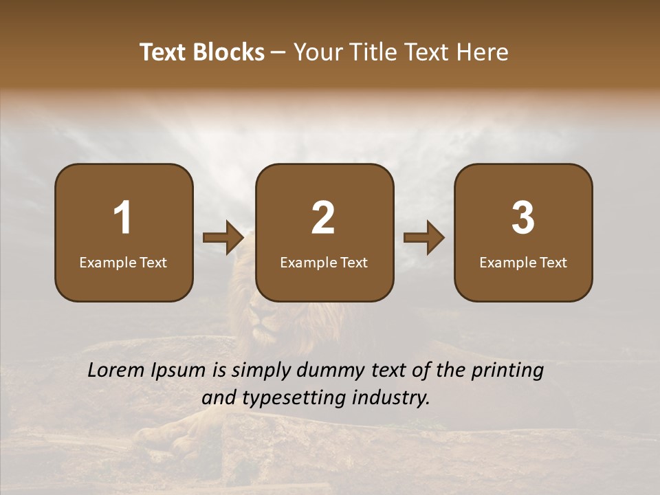 Outdoors Outside Background PowerPoint Template