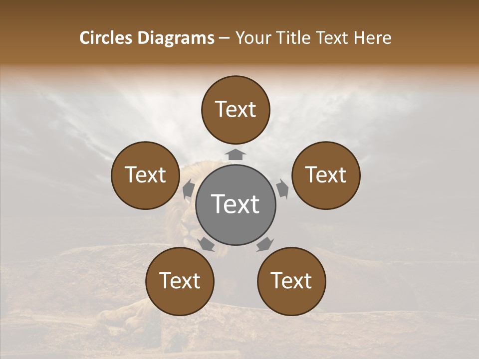 Outdoors Outside Background PowerPoint Template