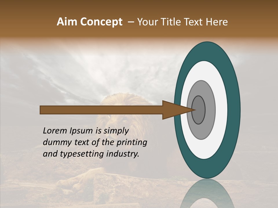 Outdoors Outside Background PowerPoint Template