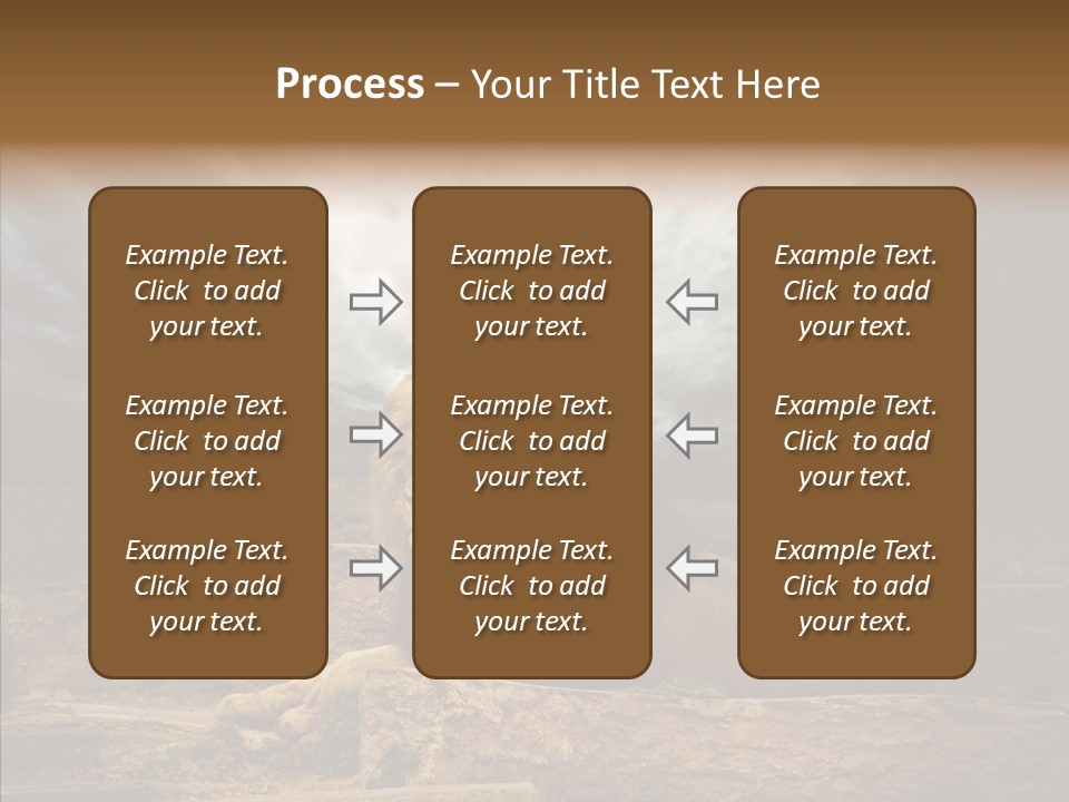 Outdoors Outside Background PowerPoint Template