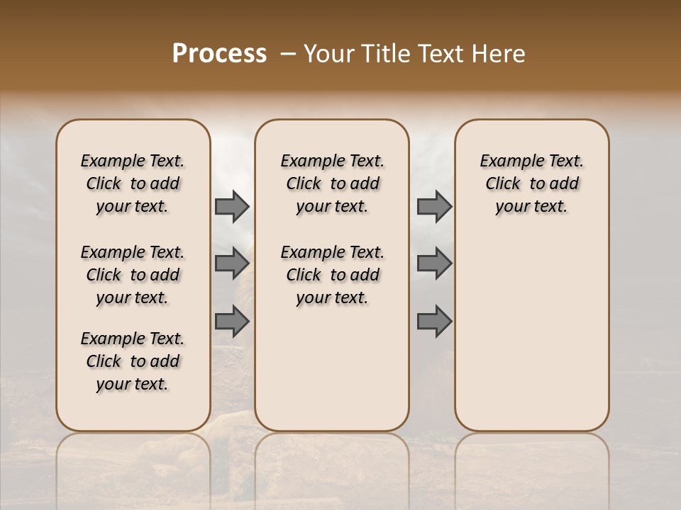 Outdoors Outside Background PowerPoint Template