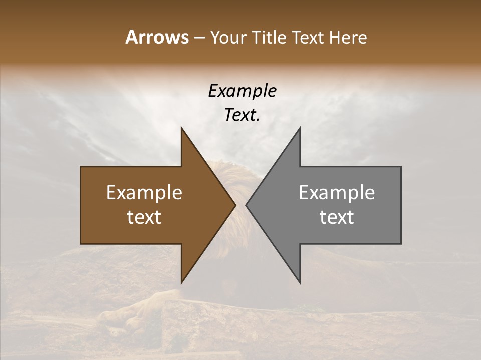 Outdoors Outside Background PowerPoint Template