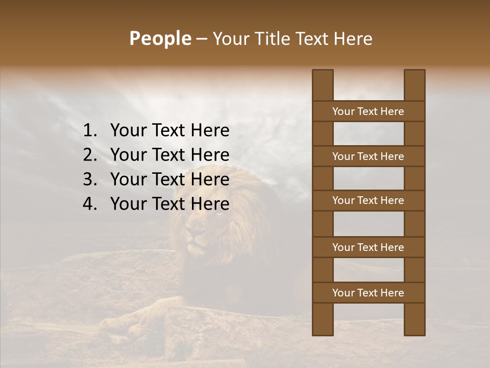 Outdoors Outside Background PowerPoint Template