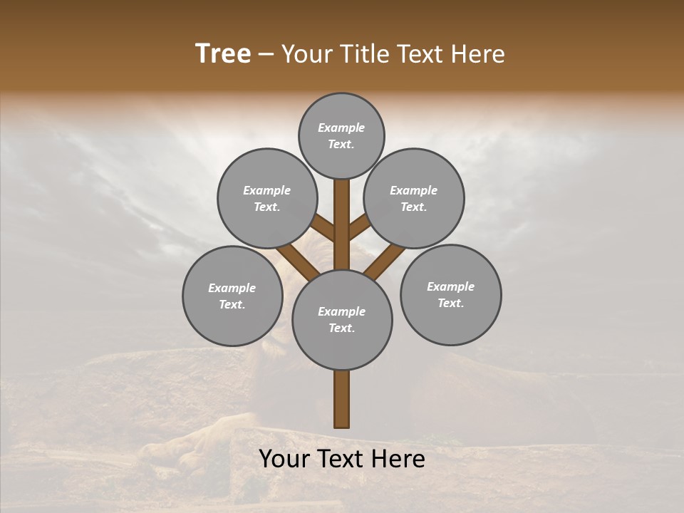 Outdoors Outside Background PowerPoint Template