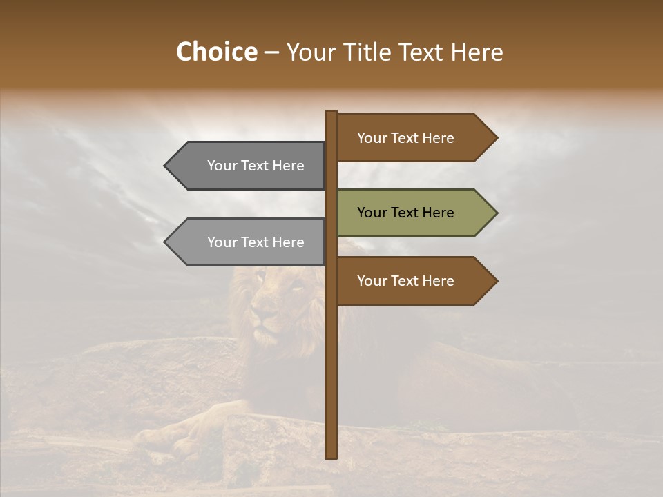 Outdoors Outside Background PowerPoint Template