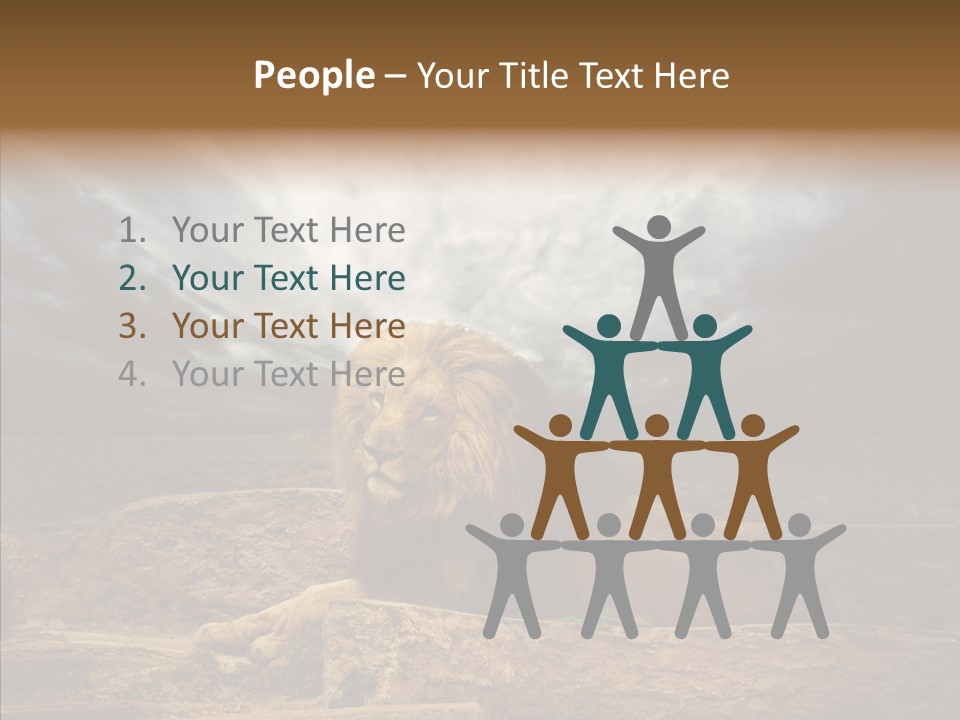 Outdoors Outside Background PowerPoint Template