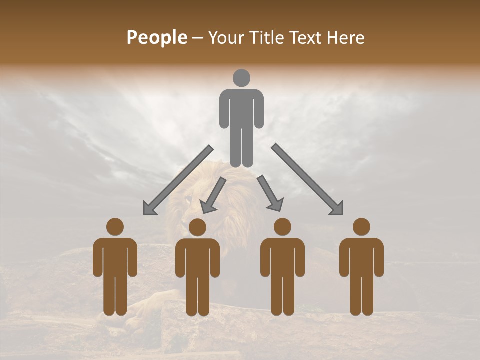 Outdoors Outside Background PowerPoint Template