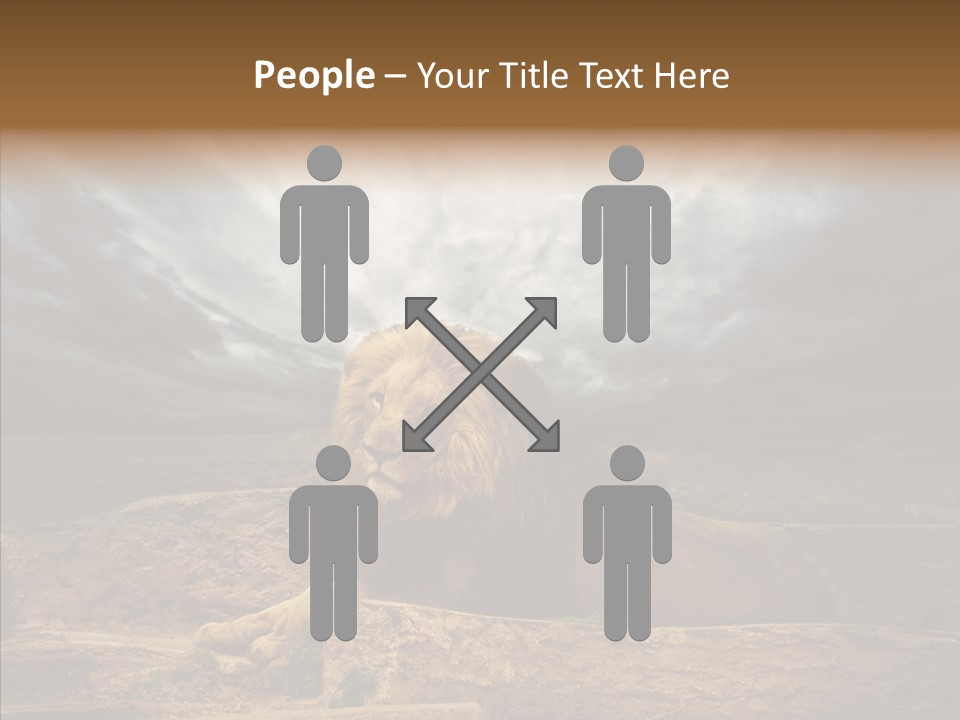 Outdoors Outside Background PowerPoint Template