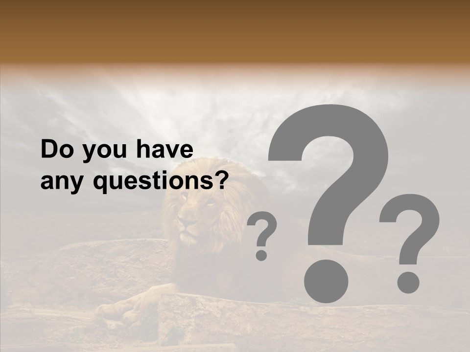 Outdoors Outside Background PowerPoint Template