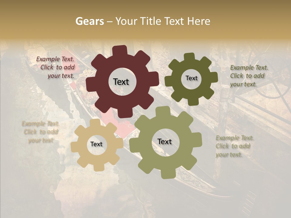 Standing Vintage Old PowerPoint Template