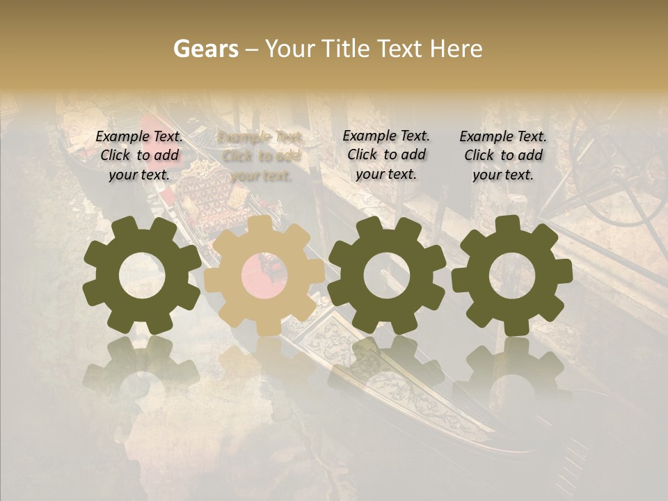 Standing Vintage Old PowerPoint Template