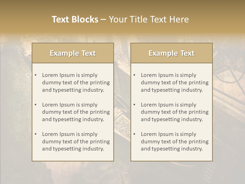 Standing Vintage Old PowerPoint Template