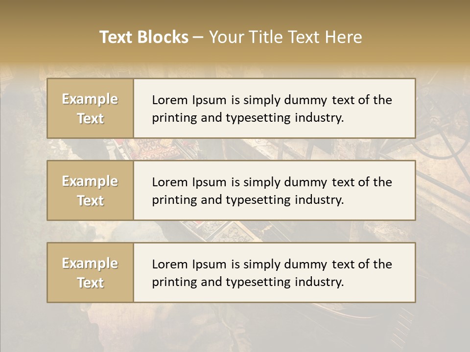 Standing Vintage Old PowerPoint Template