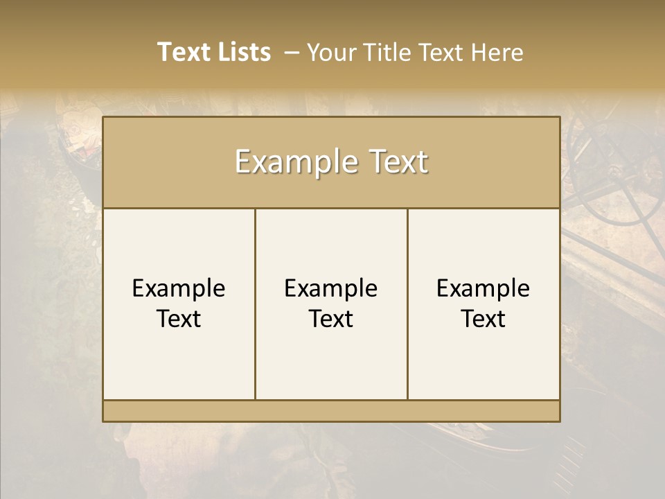 Standing Vintage Old PowerPoint Template