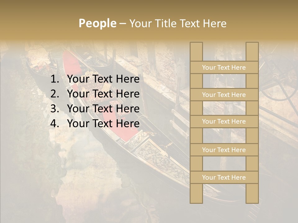 Standing Vintage Old PowerPoint Template