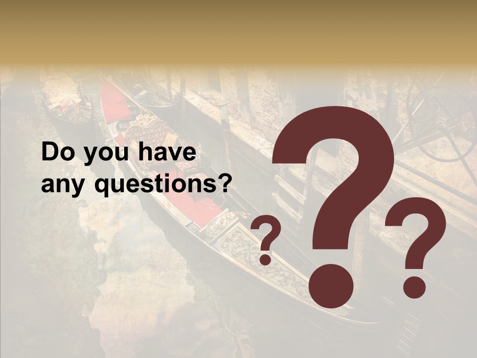 Standing Vintage Old PowerPoint Template