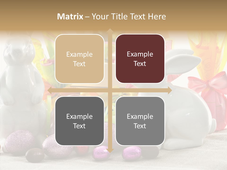 Holiday Mirror Ribbon PowerPoint Template