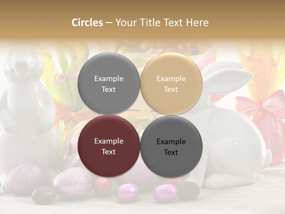 Holiday Mirror Ribbon PowerPoint Template