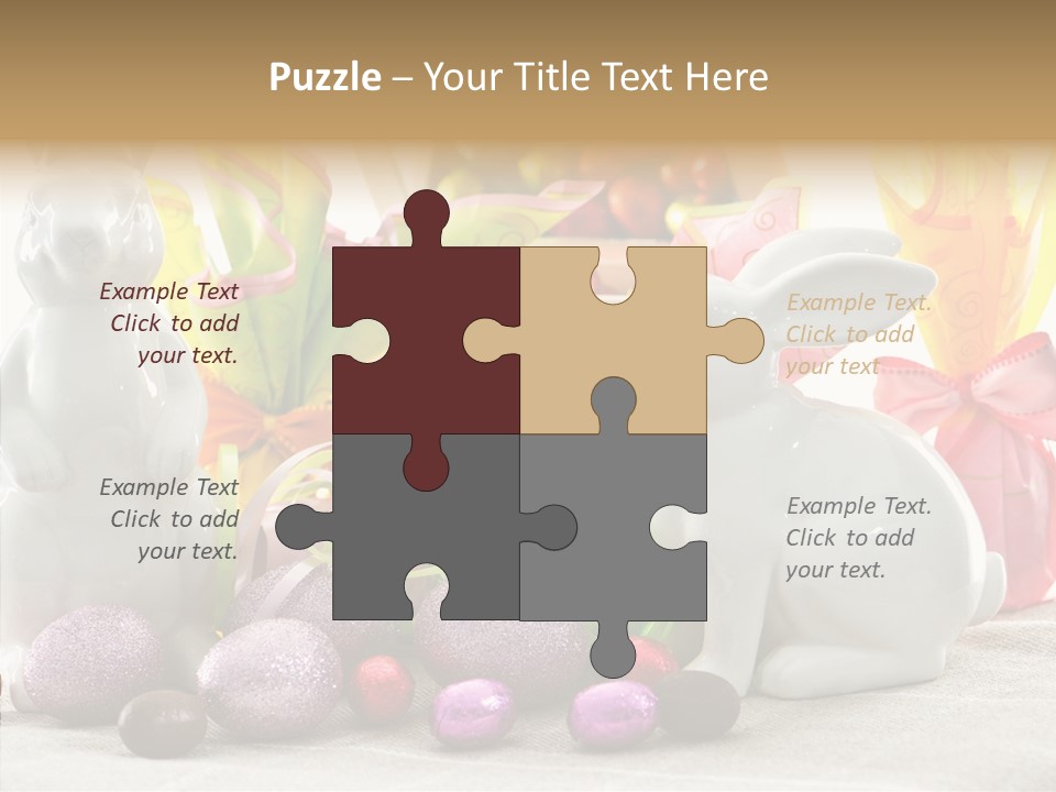 Holiday Mirror Ribbon PowerPoint Template