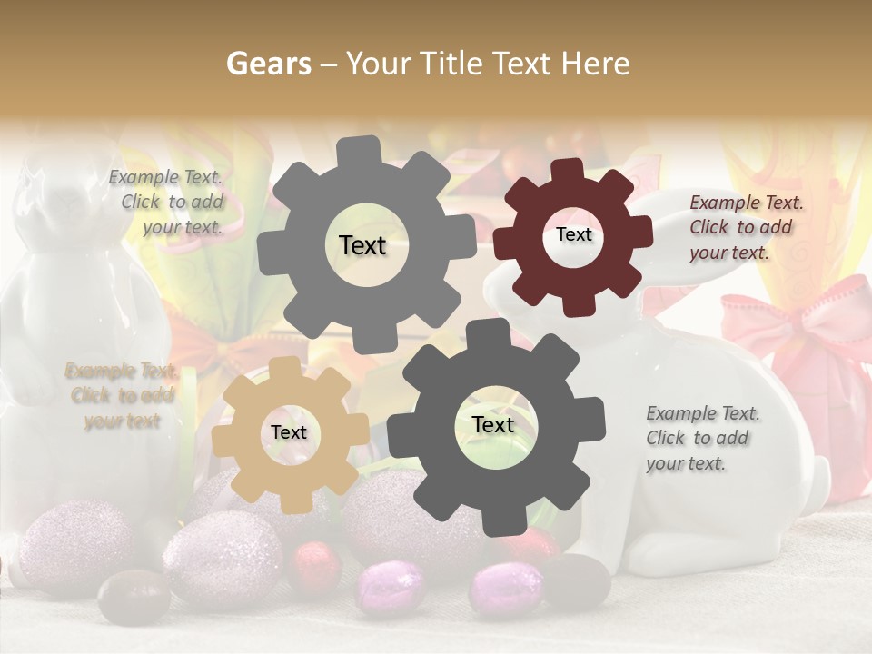 Holiday Mirror Ribbon PowerPoint Template