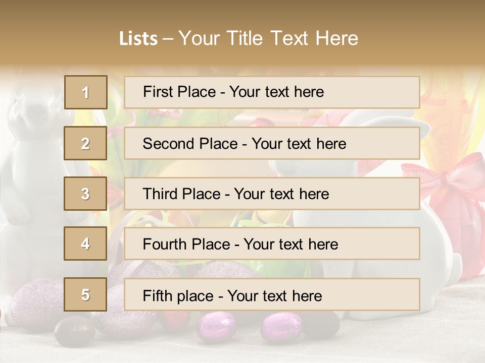 Holiday Mirror Ribbon PowerPoint Template