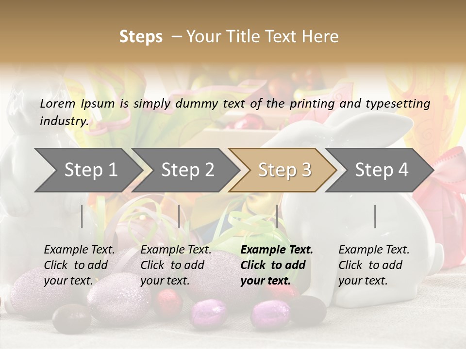 Holiday Mirror Ribbon PowerPoint Template