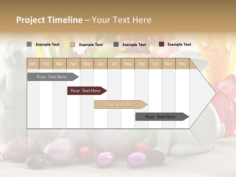 Holiday Mirror Ribbon PowerPoint Template