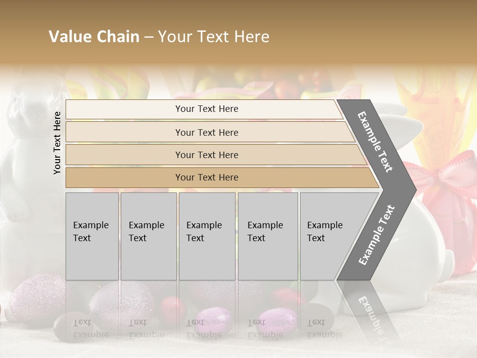 Holiday Mirror Ribbon PowerPoint Template