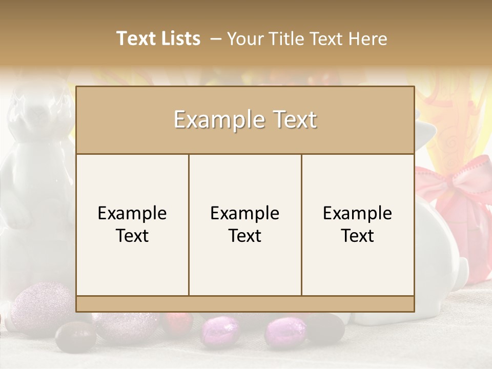 Holiday Mirror Ribbon PowerPoint Template
