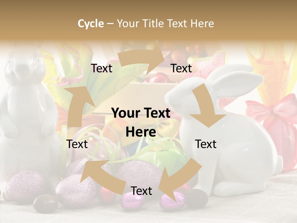 Holiday Mirror Ribbon PowerPoint Template