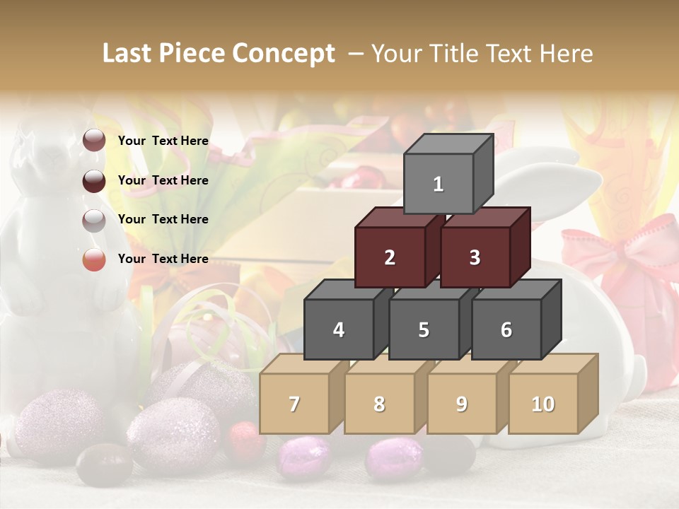 Holiday Mirror Ribbon PowerPoint Template