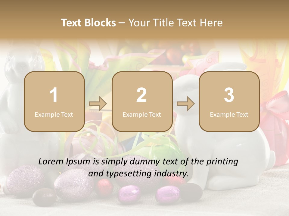 Holiday Mirror Ribbon PowerPoint Template