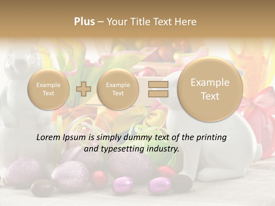 Holiday Mirror Ribbon PowerPoint Template