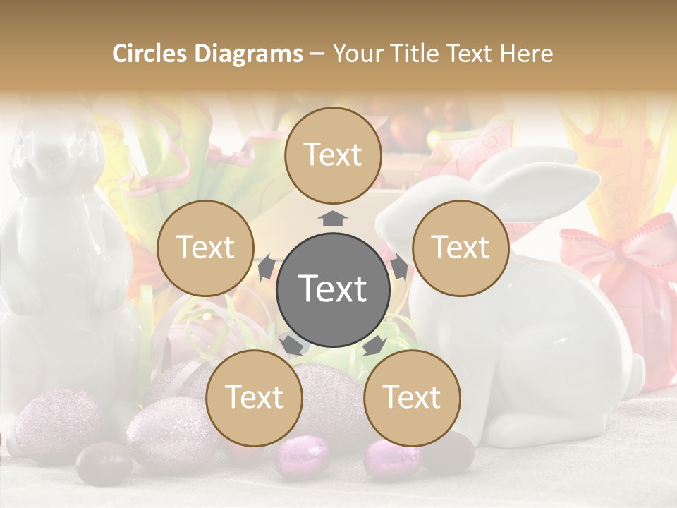 Holiday Mirror Ribbon PowerPoint Template