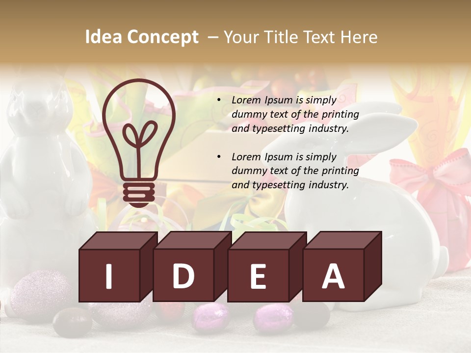 Holiday Mirror Ribbon PowerPoint Template