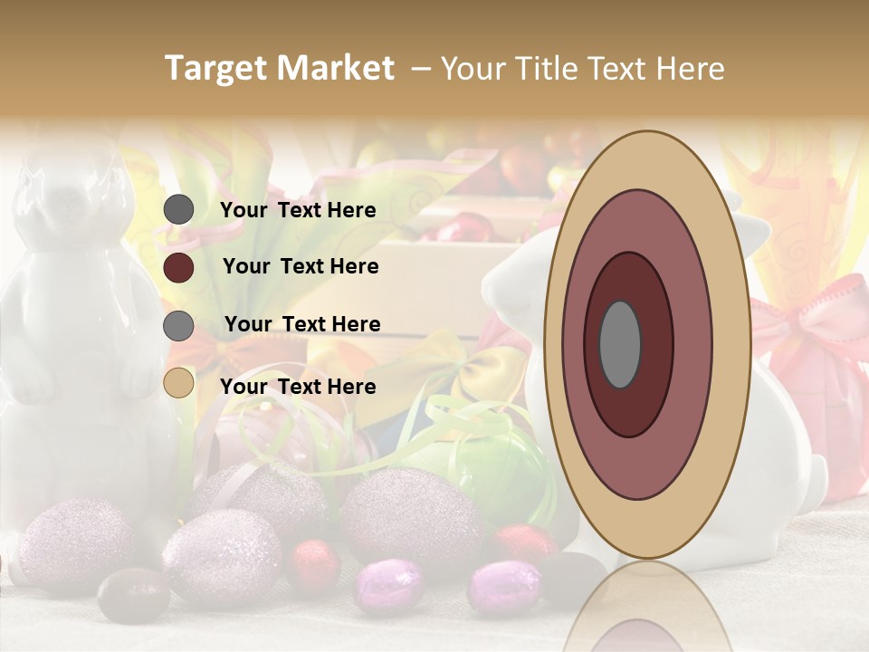 Holiday Mirror Ribbon PowerPoint Template