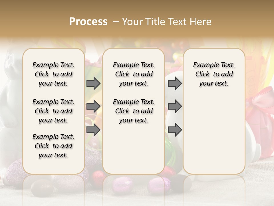 Holiday Mirror Ribbon PowerPoint Template