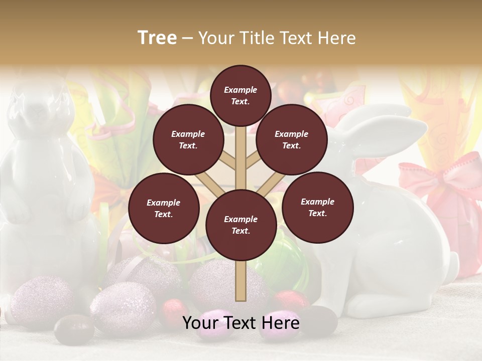 Holiday Mirror Ribbon PowerPoint Template