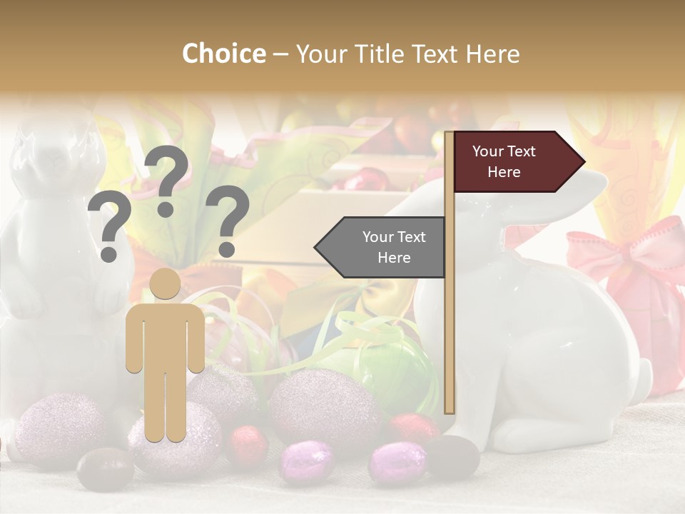 Holiday Mirror Ribbon PowerPoint Template