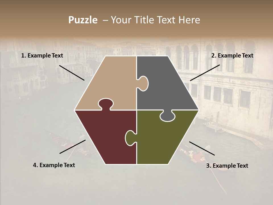 Transportation Old Venedig PowerPoint Template