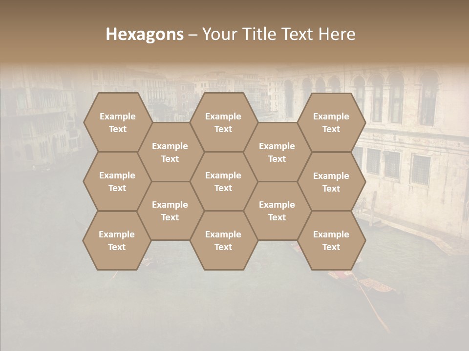 Transportation Old Venedig PowerPoint Template