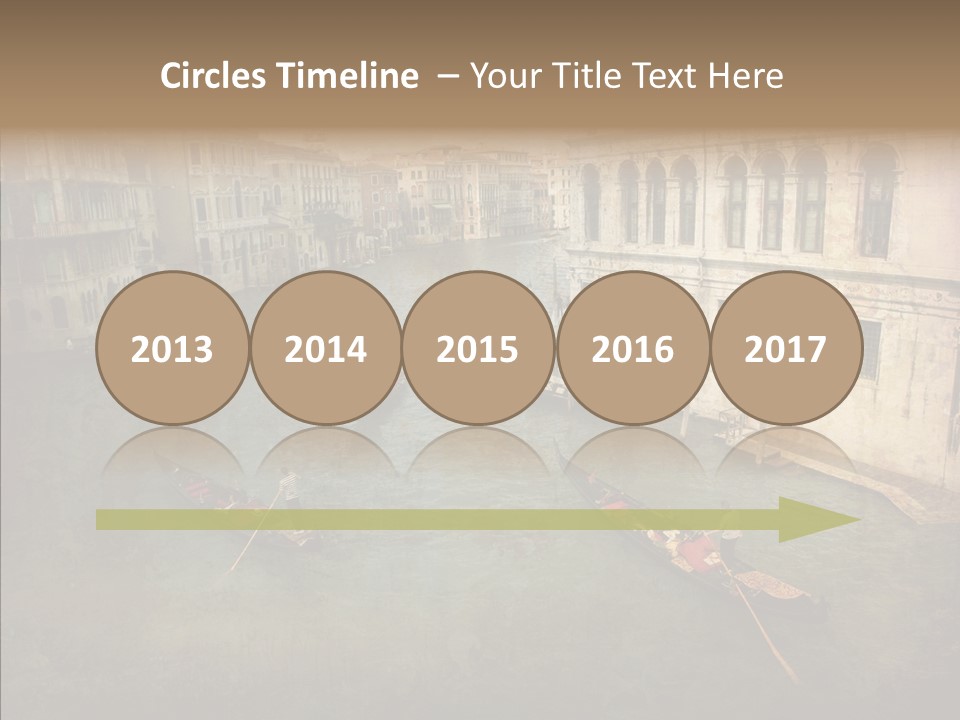 Transportation Old Venedig PowerPoint Template