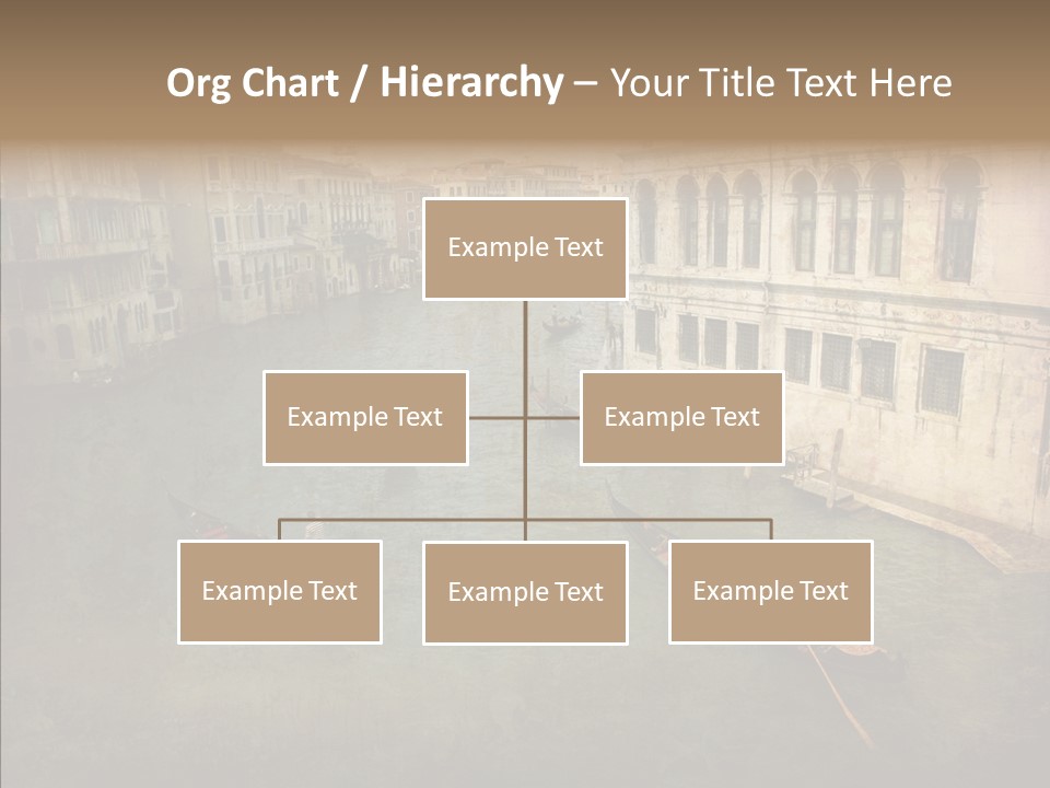 Transportation Old Venedig PowerPoint Template