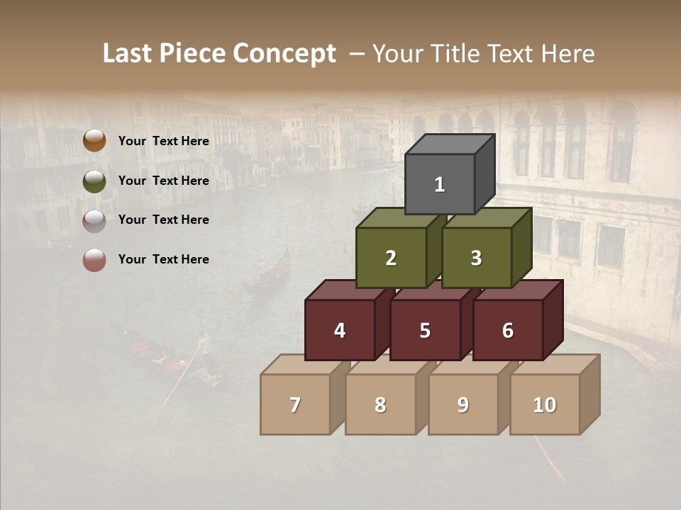 Transportation Old Venedig PowerPoint Template